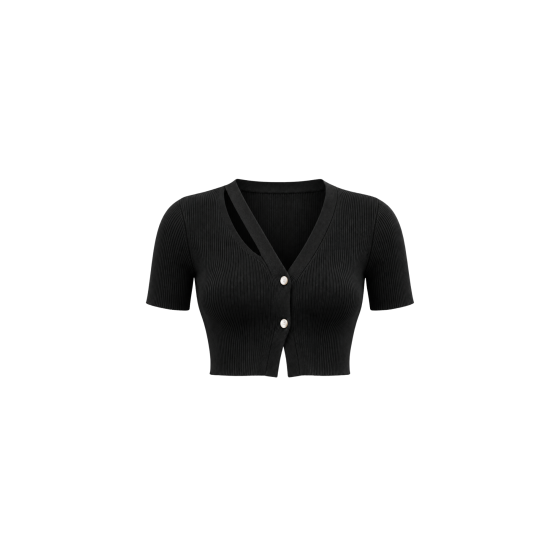 Жилетка Naomi crop cardigan - Image 3