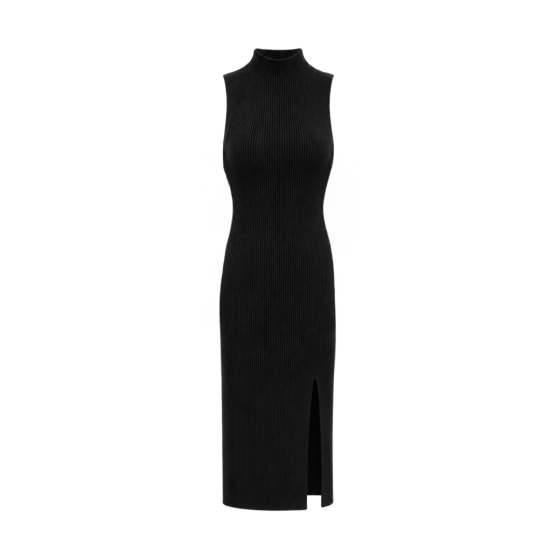 Рокля Leya polo neck dress - Image 2