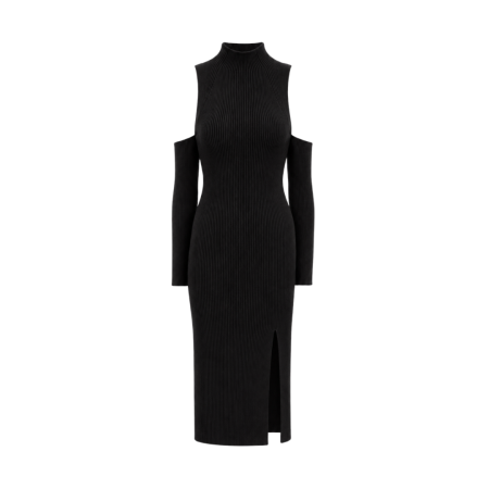 Рокля Leya crop sleeves dress - Image 2