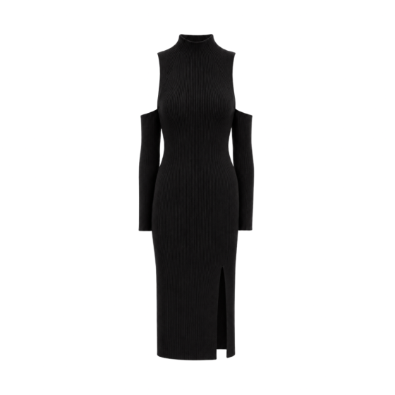 Рокля Leya crop sleeves dress - Image 2