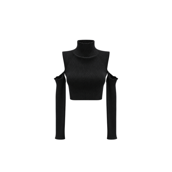 Топ Leya crop sleeves top - Image 2
