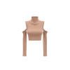 Топ Leya crop sleeves top