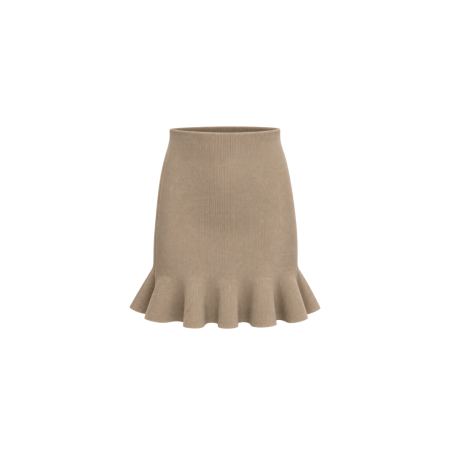 Noa doll skirt - Mocha